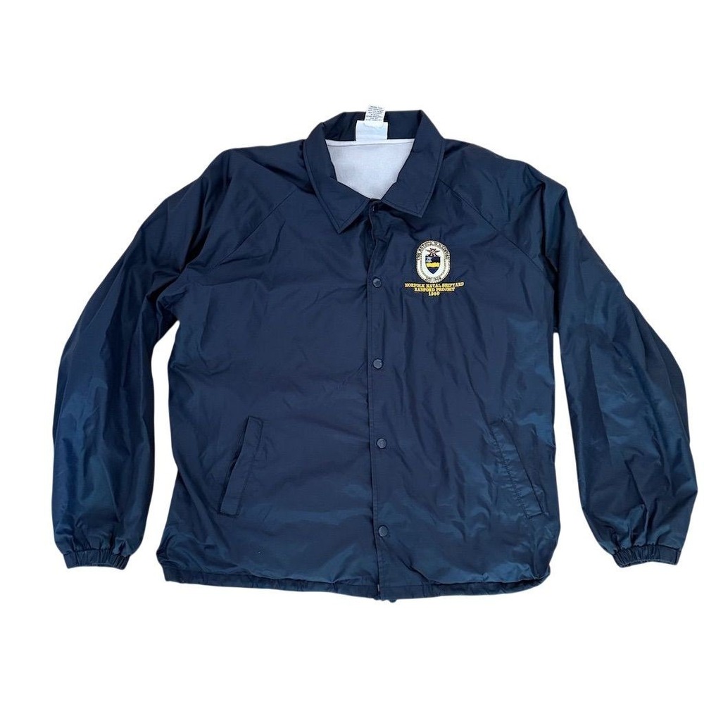 USS Arthur W. Radford project Destroyer Men's‎ XL VTG Windbreaker Jacket naval